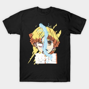 DEMON SLAYER 2: ZENITSU HALF COWARD HALF POWERFUL T-Shirt